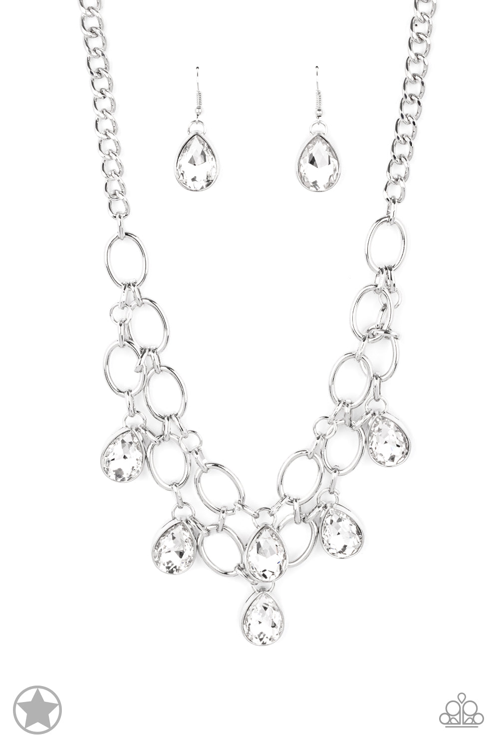 Show-Stopping Shimmer - White - Paparazzi - Davetta Jewels