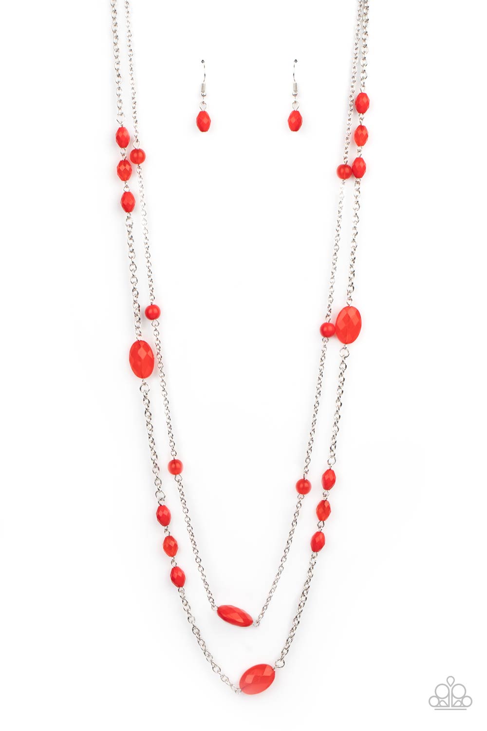 Day Trip Delights - Red - Paparazzi - Davetta Jewels