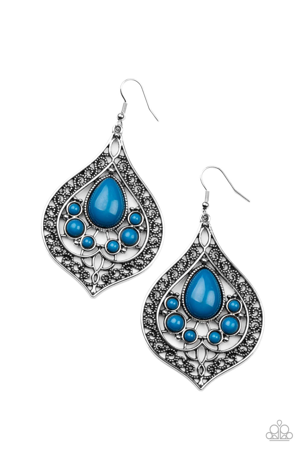 New Delhi Nouveau - Blue - Paparazzi - Davetta Jewels
