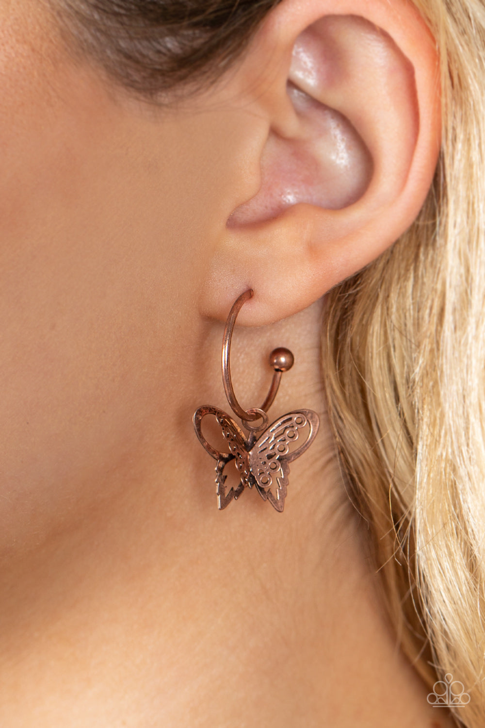 Butterfly Freestyle - Copper - Paparazzi - Davetta Jewels