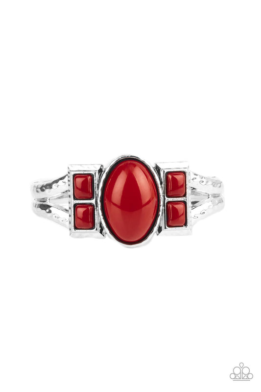 A Touch of Tiki - Red - Paparazzi - Davetta Jewels