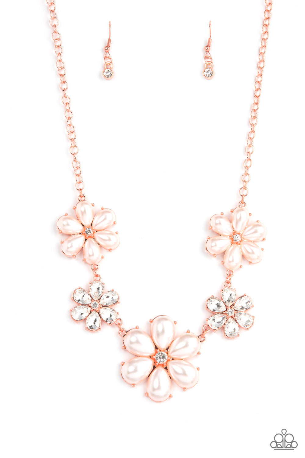 Fiercely Flowering - Copper - Paparazzi - Davetta Jewels